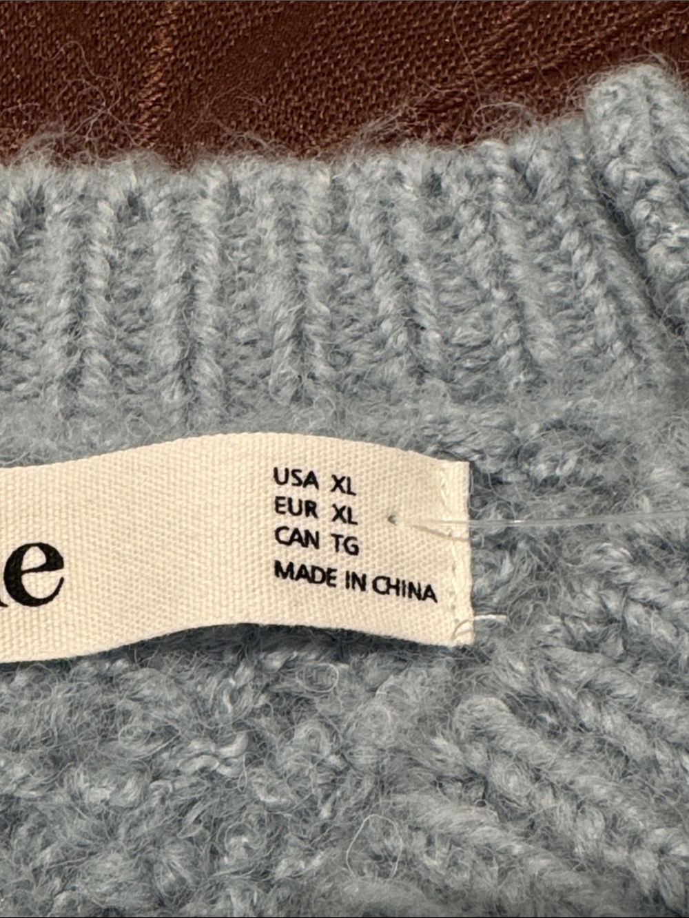 Elodie Crew Neck Sweater. Ladies Size XL - Picture 6 of 12